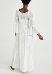 Rebecca Taylor Ruched Tier Dress