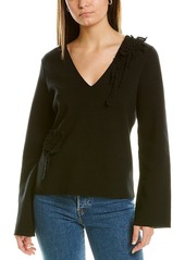 Rebecca Taylor Slim V-Neck Pullover