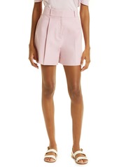 Rebecca Taylor Tailored High Waist Suiting Shorts in Straw at Nordstrom Rack
