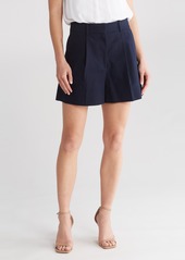 Rebecca Taylor Tailored High Waist Suiting Shorts in Straw at Nordstrom Rack