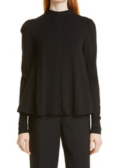 Rebecca Taylor Trapeze Top in Black at Nordstrom