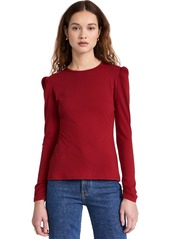 Rebecca Taylor Women's Essential Crew Tee  Red S