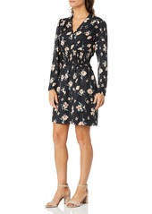 Rebecca Taylor Women's Long Sleeve V-Neck Dress