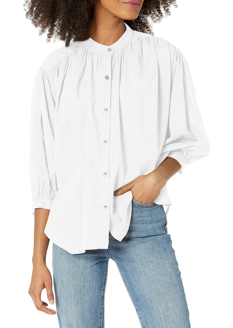 Rebecca Taylor Women's Long Sleeve Voile Button Down