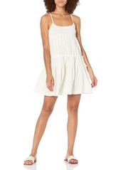 Rebecca Taylor Women's Pleated Nylon Dress