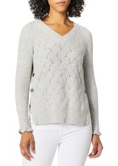 Rebecca Taylor Women's Pullover with Side Snap  XS