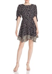 Rebecca Taylor Women's Short Sleeve Floral Dress  XS