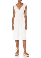 Rebecca Taylor Women's Sleeveless BROMSTICK Dress LYRIA White