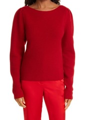 Rebecca Taylor Wool & Cashmere Sweater in Ruby at Nordstrom