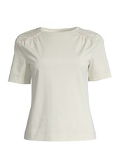 Rebecca Taylor Ruffle-Trim T-Shirt