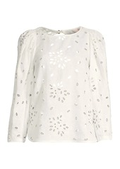 Rebecca Taylor Sarah Embroidered Blouse