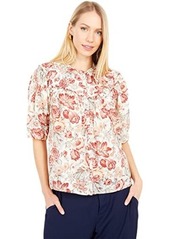 Rebecca Taylor Short Sleeve Lucienne Top