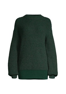 Rebecca Taylor Textured Wool-Blend Sweater