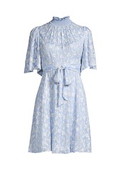 Rebecca Taylor Vine Embroidered Dress
