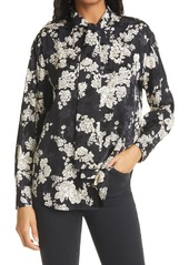 Rebecca Taylor Gabrielle Blouse in Black Combo at Nordstrom
