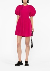 RED Valentino bow-detail taffeta minidress