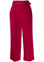 RED Valentino cropped paperbag trousers