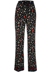 RED Valentino floral-print elasticated-waist trousers