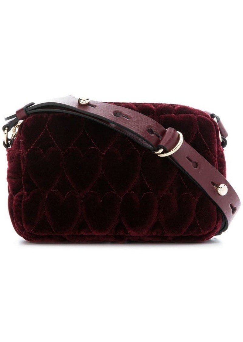 red velvet valentino bag