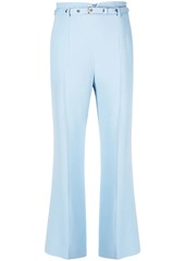 RED Valentino high-rise belted cropped trousers