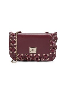 RED Valentino Large Leather Crossbody Bag