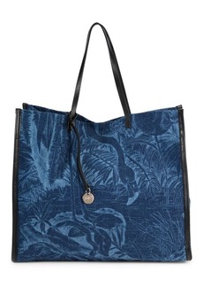 RED Valentino Large Tropical Print Tote