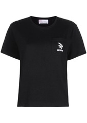 RED Valentino logo-embroidered T-shirt