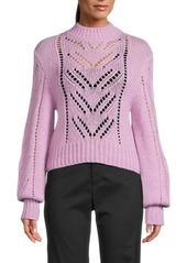 RED Valentino Mockneck Sweater