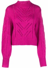RED Valentino pointelle-knit jumper