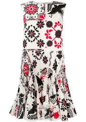 RED Valentino printed pleated dress