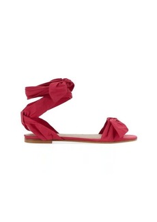 RED VALENTINO KNOT ME UP SANDAL