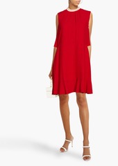 RED Valentino REDValentino - Bow-detailed crepe dress - Red - IT 38