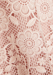RED Valentino REDValentino - Corded lace mini dress - Pink - IT 40