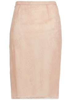 RED Valentino REDValentino - Corded lace pencil skirt - Pink - IT 38