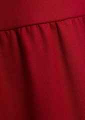 RED Valentino REDValentino - Cotton-blend mini dress - Purple - IT 36