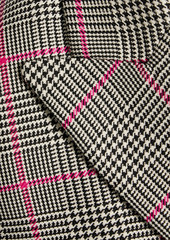 RED Valentino REDValentino - Double-breasted Prince of Wales checked tweed blazer - Pink - IT 38