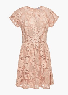 RED Valentino REDValentino - Embroidered tulle mini dress - Pink - IT 40