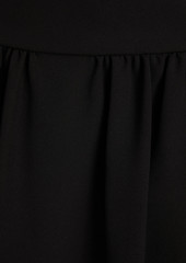 RED Valentino REDValentino - Gathered stretch-crepe mini skirt - Black - IT 40