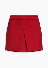 RED Valentino REDValentino - Skirt-effect pleated twill shorts - Black - IT 38