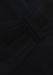 RED Valentino REDValentino - Pleated stretch-crepe jumpsuit - Black - IT 40