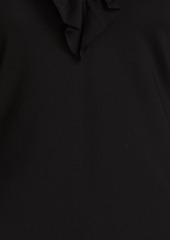RED Valentino REDValentino - Point d'esprit-paneled jersey mini dress - Black - S