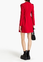 RED Valentino REDValentino - Ruffled crepe mini dress - Red - IT 36