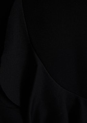 RED Valentino REDValentino - Ruffled jersey mini dress - Black - XS