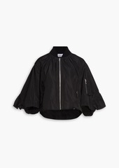 RED Valentino REDValentino - Ruffled shell jacket - Black - IT 40