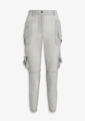 RED Valentino REDValentino - Shell slim-leg pants - Gray - IT 42