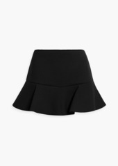 RED Valentino REDValentino - Skirt-effect ruffled ponte shorts - Black - IT 38