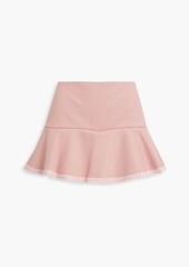 RED Valentino REDValentino - Skirt-effect twill shorts - Pink - IT 36