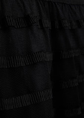 RED Valentino REDValentino - Tiered point d'esprit mini skirt - Black - IT 36