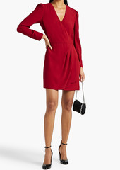 RED Valentino REDValentino - Wrap-effect crepe mini dress - Red - IT 36