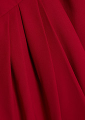 RED Valentino REDValentino - Wrap-effect crepe mini dress - Red - IT 38